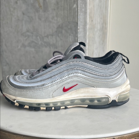 Nike Other - Nike Kids Sneakers - Silver and Red